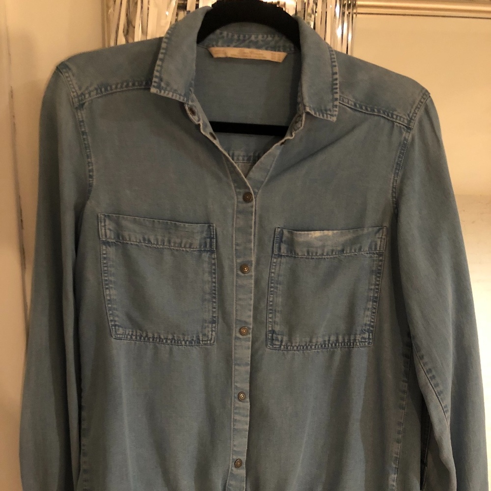 Insanely Soft Zara Chambray Shirt